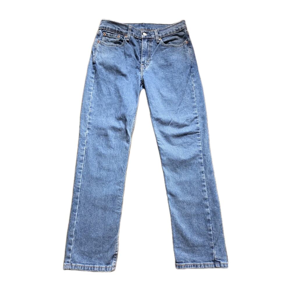 Levi's 514 Straight Fit Jeans Mens 30x30 Medium Wash Stretch Denim Classic